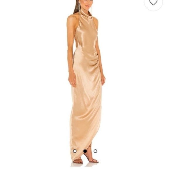 Amanda Uprichard X REVOLVE Samba Gown in Toffee - Picture 1 of 9